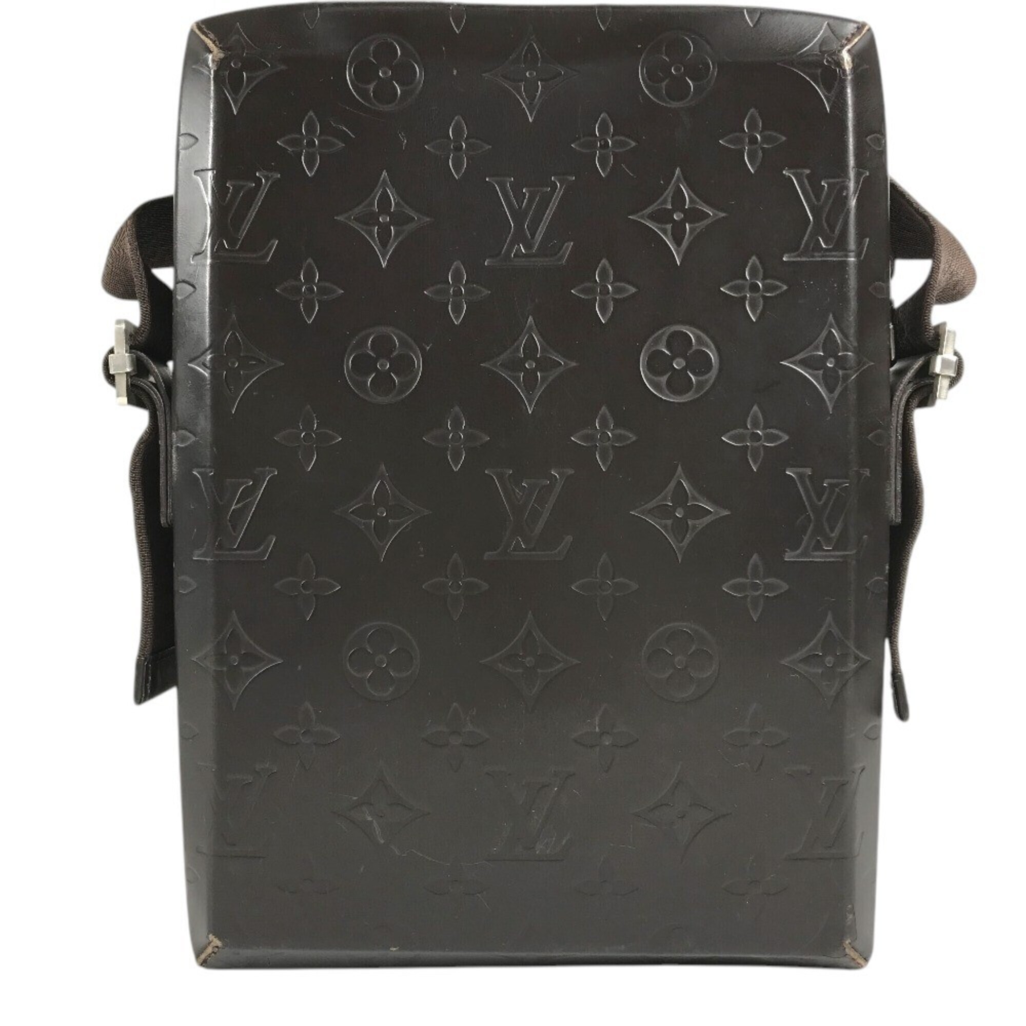 Louis Vuitton M46520 Monogram Glac Bobby Pochette Crossbody/Shoulder Bag, Le...